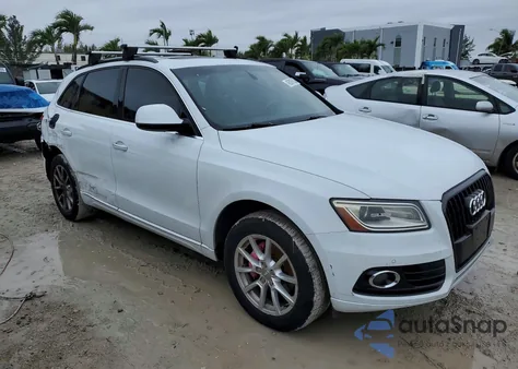 2016 Audi Q5 Premium Plus from USA, damaged, VIN WA1L2BFPXGA036560
